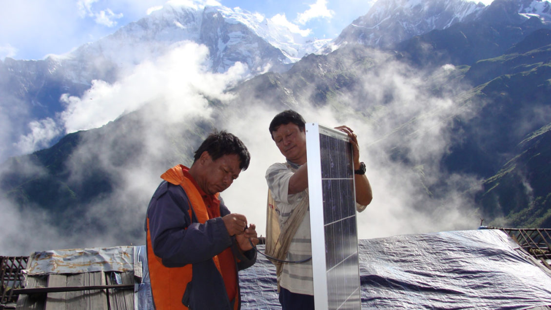 Mahabir Pun is widely known for bringing wireless technology to many parts of rural Nepal.