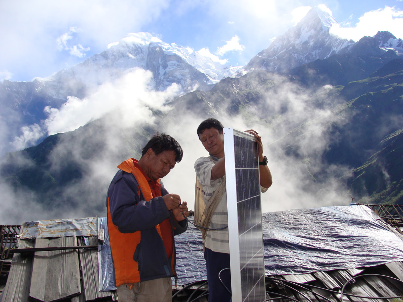 Mahabir Pun is widely known for bringing wireless technology to many parts of rural Nepal.