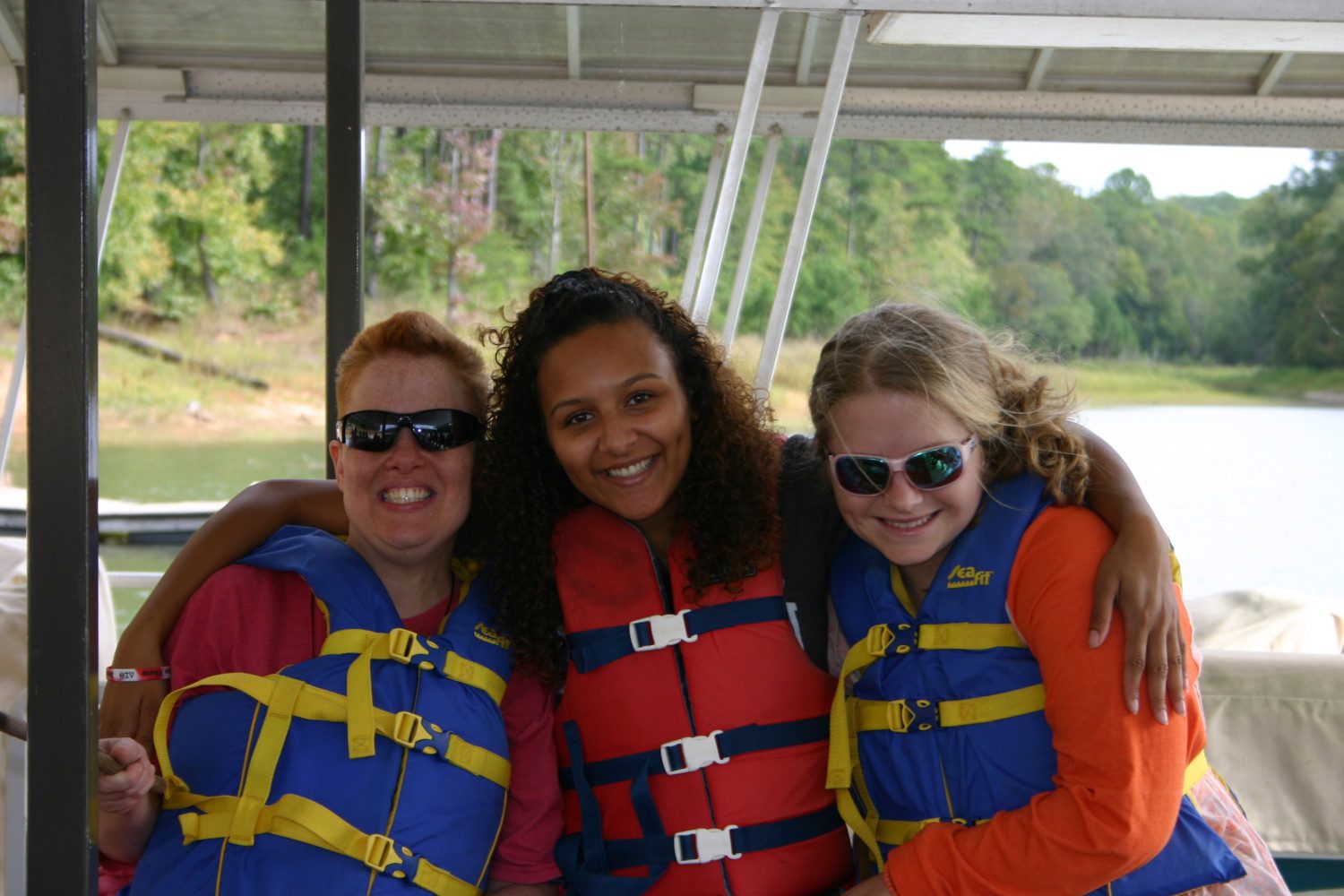 Participants at Camp Sunshine have the chance to go boating, swimming among many other activities.