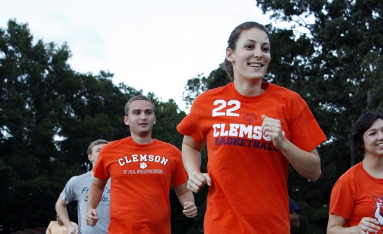 The Clemson Fit Run is hosted by the student advisory boards in the College of Engineering, Computing and Applied Sciences and the College of Science.