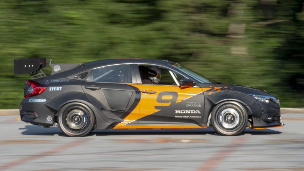 Deep Orange 9 is a 600-horsepower rallycross cars build by Clemson students at CU-ICAR.