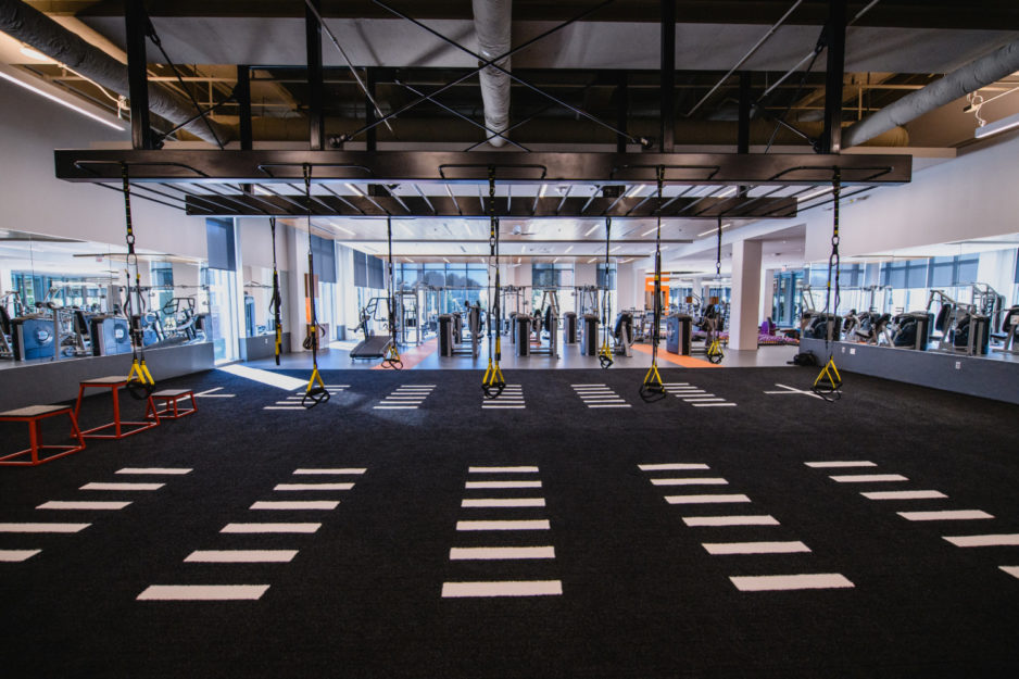 The functional training area in Douthit Hills