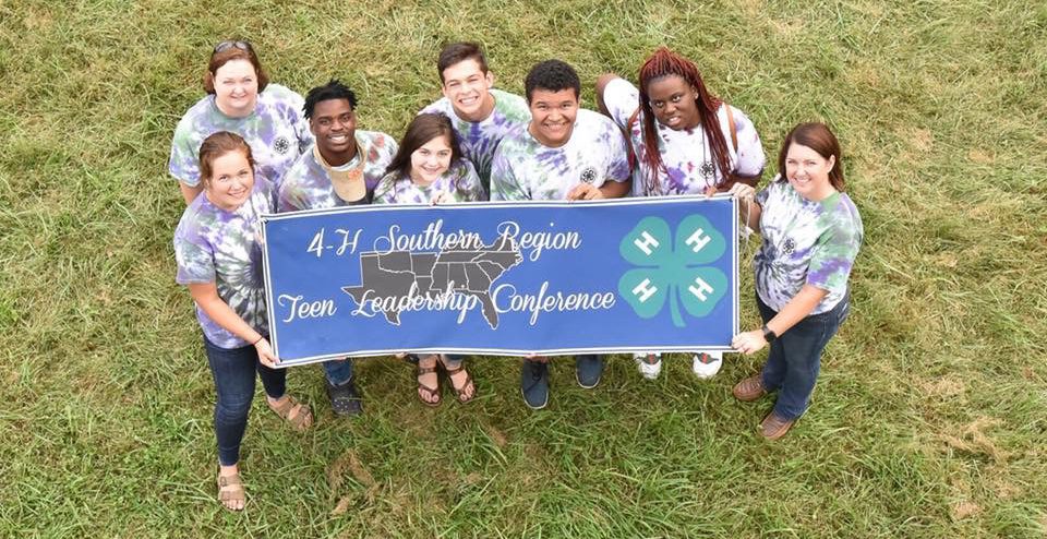 S.C. 4-H State Teen Council members pose