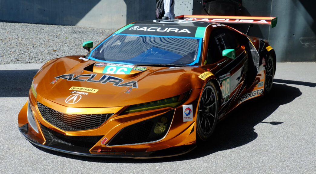 This race car was on display at last year's Acura STEAM Connections Tour at CU-ICAR.