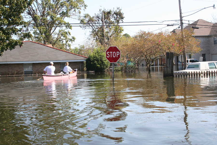 Neighborhood flooding is not uncommon in LIHTC housing developments