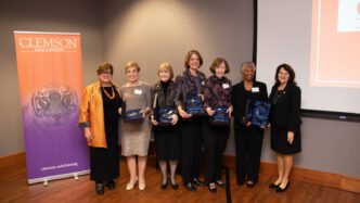 School of Nursing inductees incldued all of the school's former deans and director as well as a longtime School of Nursing advocate.