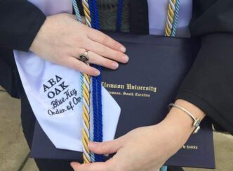 Clemson's ODK circle sells and distributes about 2,000 honor stoles each academic year.