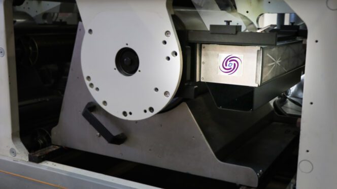 A Phoseon UV LED lamp is pictured post-installation