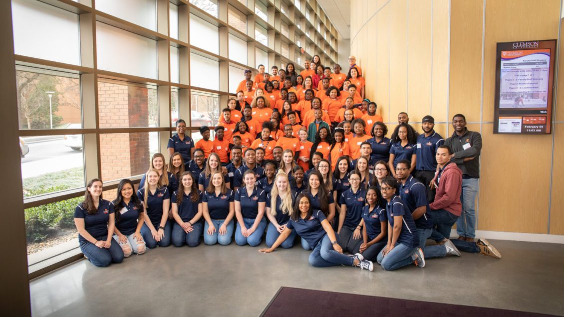 Underrepresented students from across the Upstate came to Clemson in February to learn what opportunities a STEM career can offer.