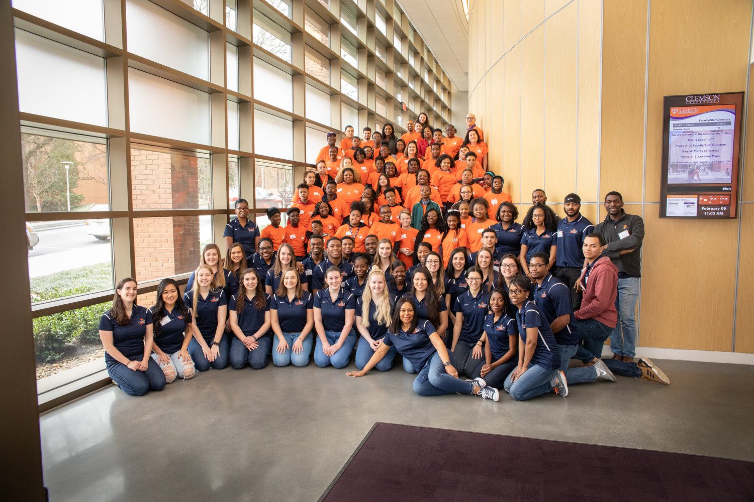 Underrepresented students from across the Upstate came to Clemson in February to learn what opportunities a STEM career can offer.