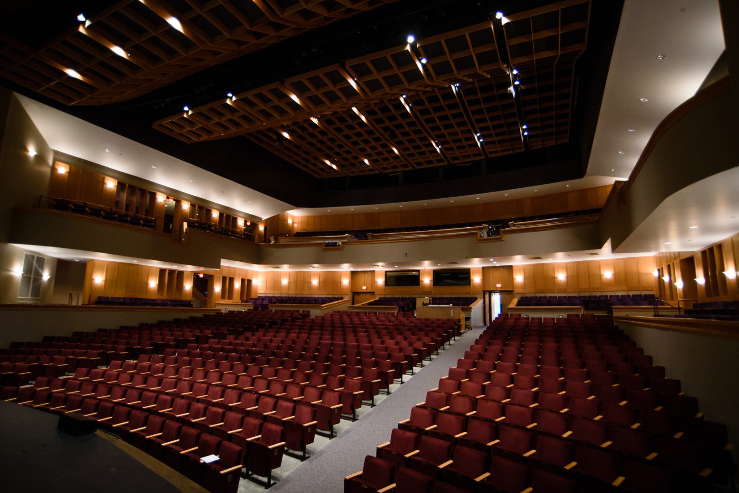 Photo of the Brooks Theatre at the Brooks Center for the Performing Arts.