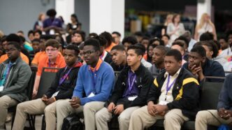 Students at the 2018 Men of Color National Summit