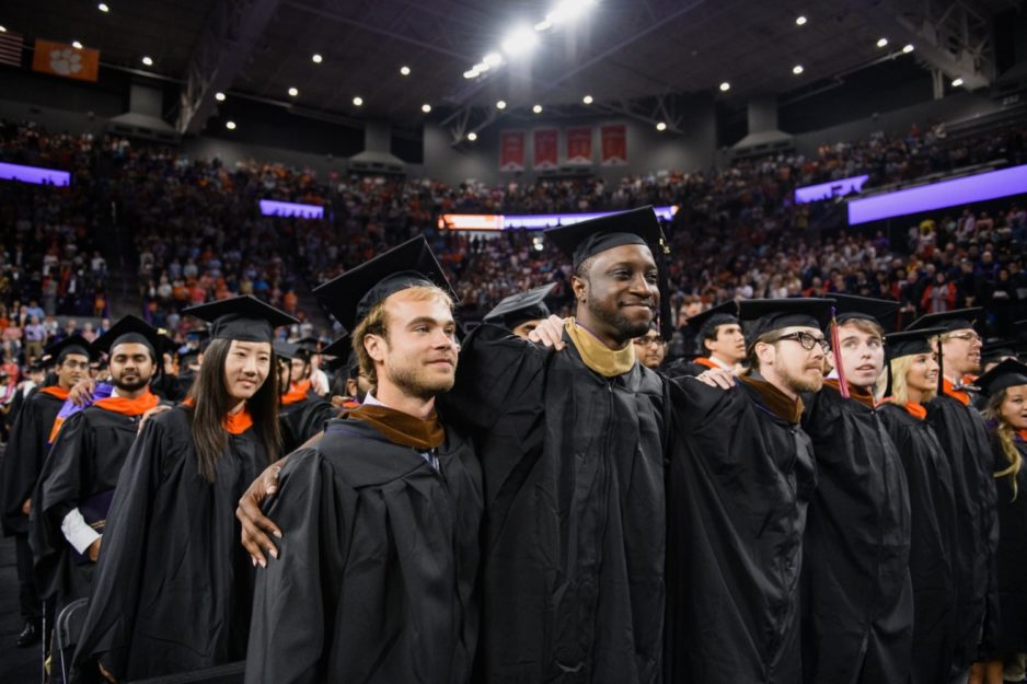 Clemson awards 3,500 degrees at spring commencement ceremonies