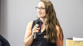 Erin Fogle of Student Transitions and Family Programs.