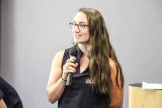 Erin Fogle of Student Transitions and Family Programs.