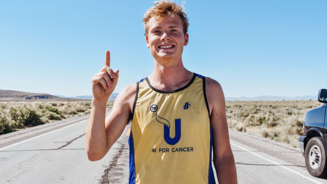 Robert Tinsley, a class of 2021 marketing major at Clemson, ran across the United States with 4K for Cancer