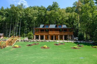 Photo of The new multipurpose facility at the Clemson Youth Learning Institute's Camp Hannon.