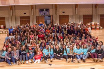 Hundreds of volunteers for Clemson Hope gathered in Clemson United Methodist Church on Dec. 3 to wrap 1,500 gifts for local elementary students.