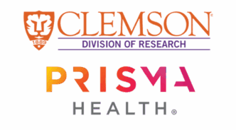 Clemson-Prisma logos