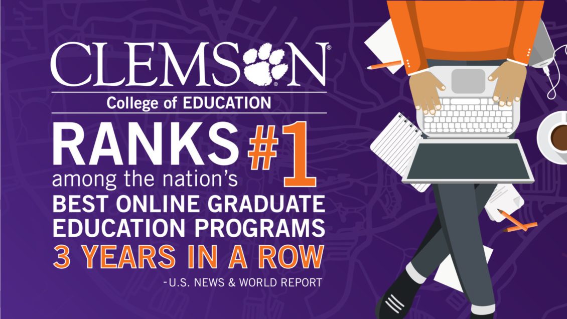 Clemson program ranked 1 among national online graduate
