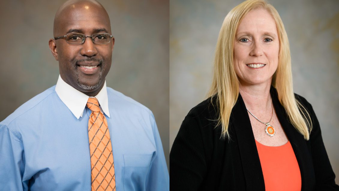 Oliver Myers (left) and Melissa Smith will jointly serve as associate deans for inclusive excellence.