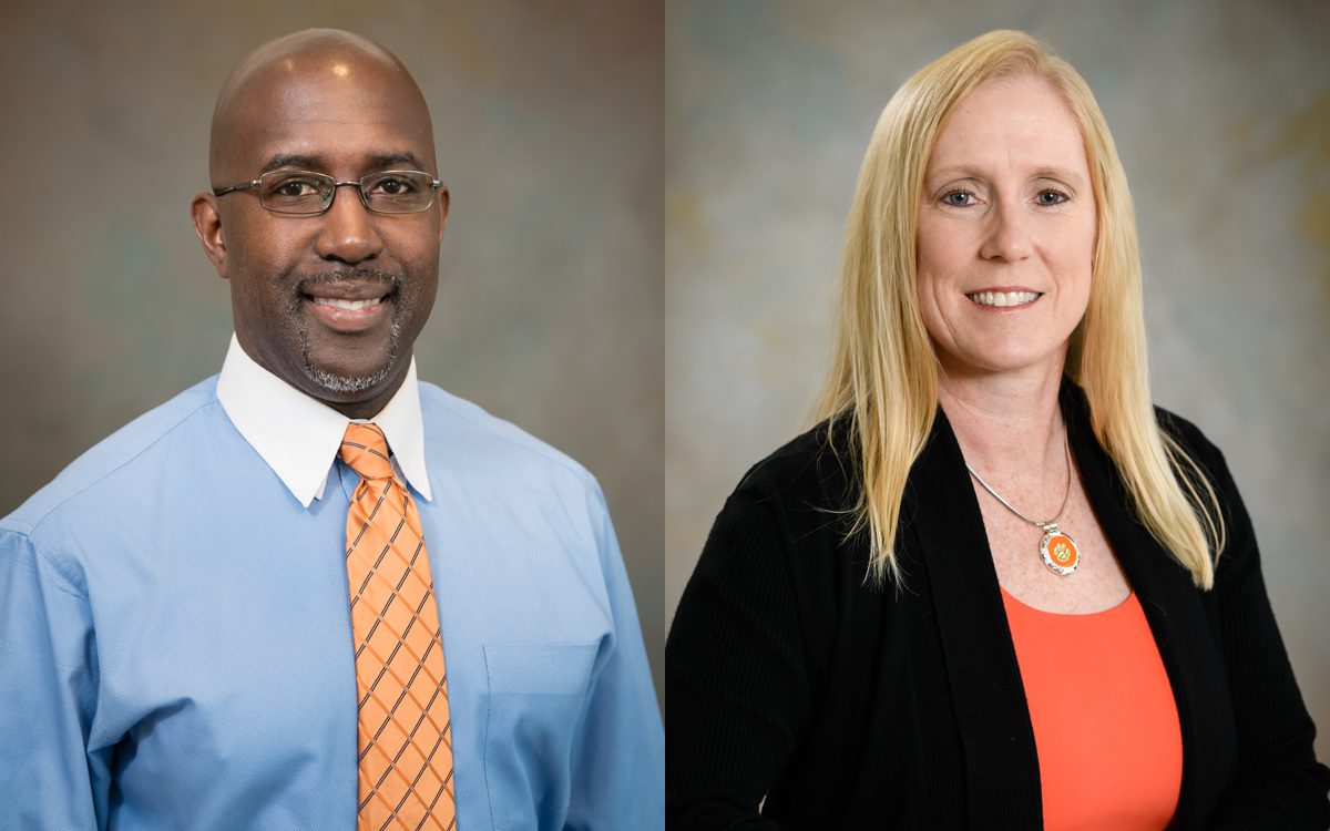 Oliver Myers (left) and Melissa Smith will jointly serve as associate deans for inclusive excellence.