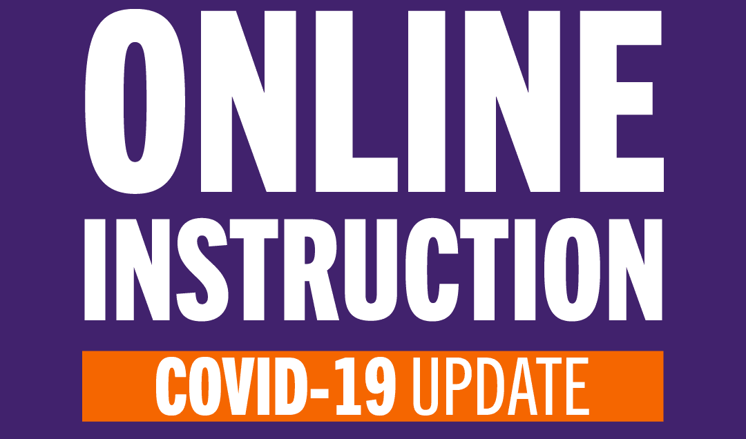 ONLINE INSTRUCTION COVID-19 UPDATE