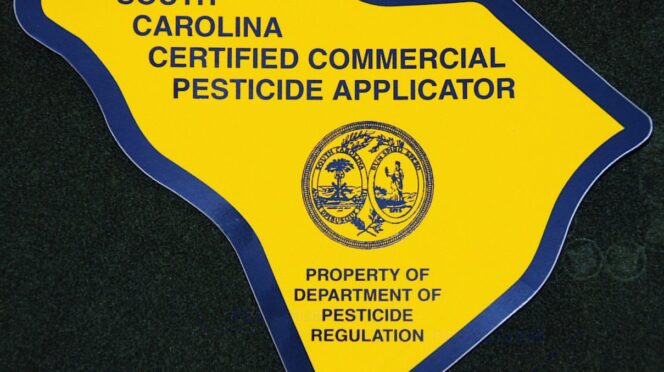 Certified pesticide applicator decal