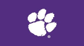 Tiger Paw symbol on purple background