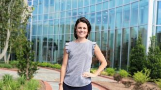 Stephanie Morgan is a 2011 Public Health Sciences Alumna, who now works at the Gibbs Cancer Center.