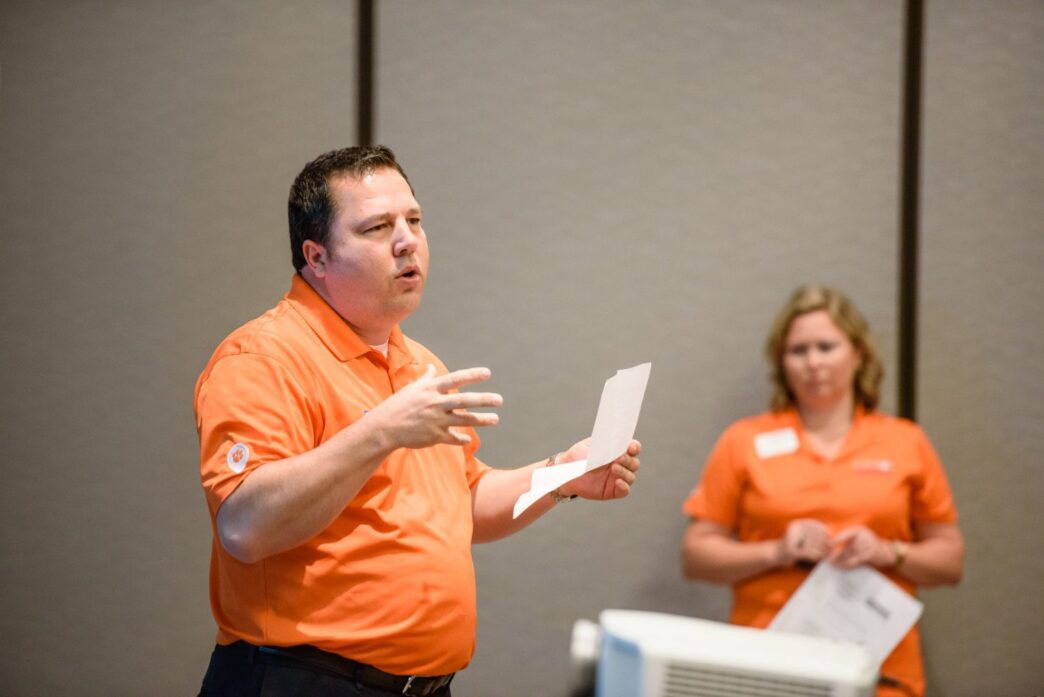 Troy Nunamaker of the Center for Career and Professional Development