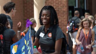Trinity Scott, a 2019 Orientation ambassador.