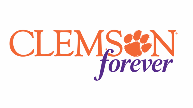 Clemson forever - O is a tiger paw