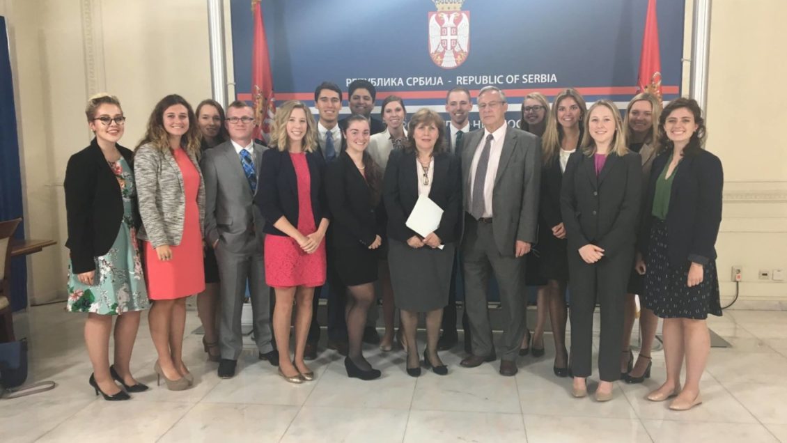 Clemson Department of Political Science has had a long collaboration with the University of Belgrade that began in 2006 with faculty-led study abroad trips.