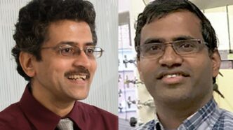 Left: headshot of Apparao Rao. Right: headshot of Dilip Panda.