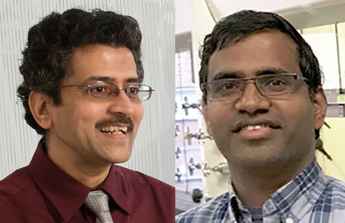 Left: headshot of Apparao Rao. Right: headshot of Dilip Panda.