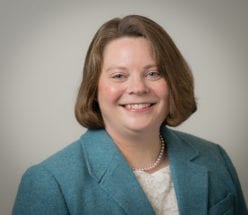 This is a picture of Meredyth Crichton, the executive director of the Dominion Energy Innovation Center