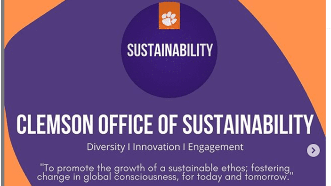 Clemson Office of Sustainability logo