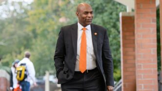 Vice President for Student Affairs and Dean of Students Chris Miller