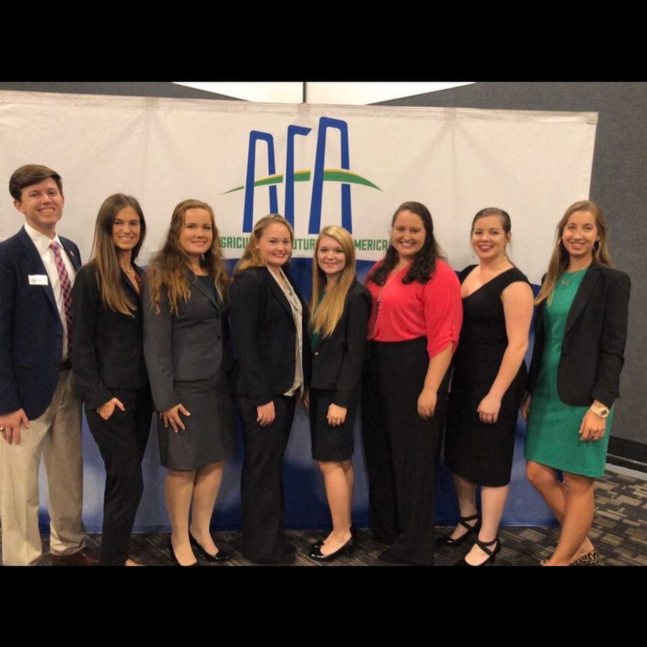 CAFLS students attending the AFA Institute