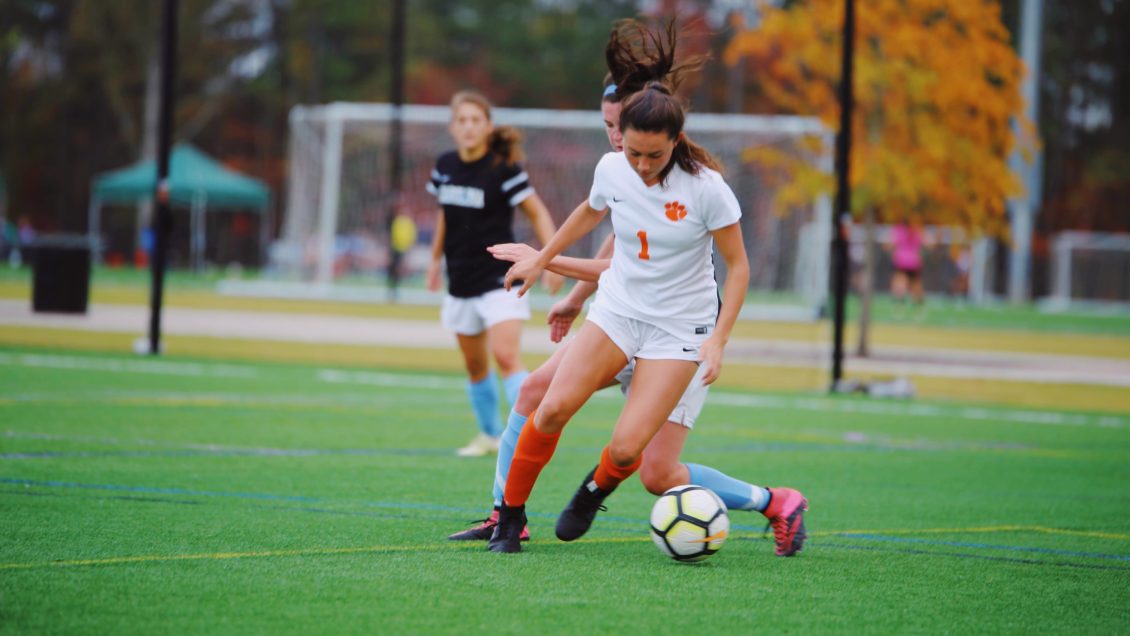 Ashleigh Keiser is a club soccer player at Clemson University