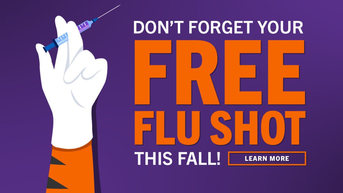 Don't forget your free flu shot this fall
