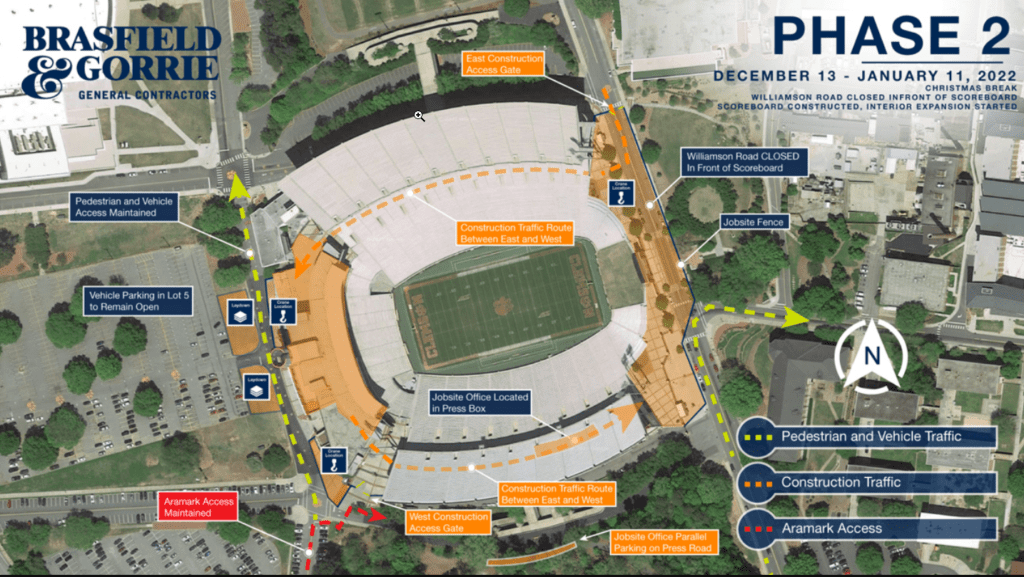 Road closure and scheduled outages Clemson News