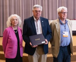 Don McKale receives the I. Dwayne Eubanks Fellow Award.