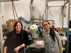 Amy Gall, who earned her Ph.D. at Clemson in 2019, is a post-doctoral researcher at the Harvard & Smithsonian Center for Astrophysics. Yang Yang, a Ph.D. candidate at Clemson, is doing a pre-doctoral fellowship there.
