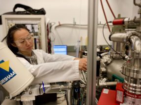 Yang Yang works with an electron beam  ion trap to reproduces extreme physical environments found in astrophysical objects such as stellar coronae, merging stars and supernova remnants.