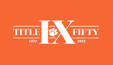 Title IX 50th anniversary graphic
