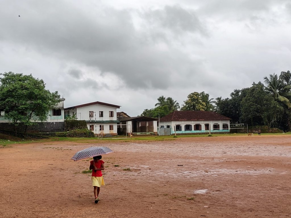 A public school in the region of India where Clemson professor Sruthi Narayanan grew up.