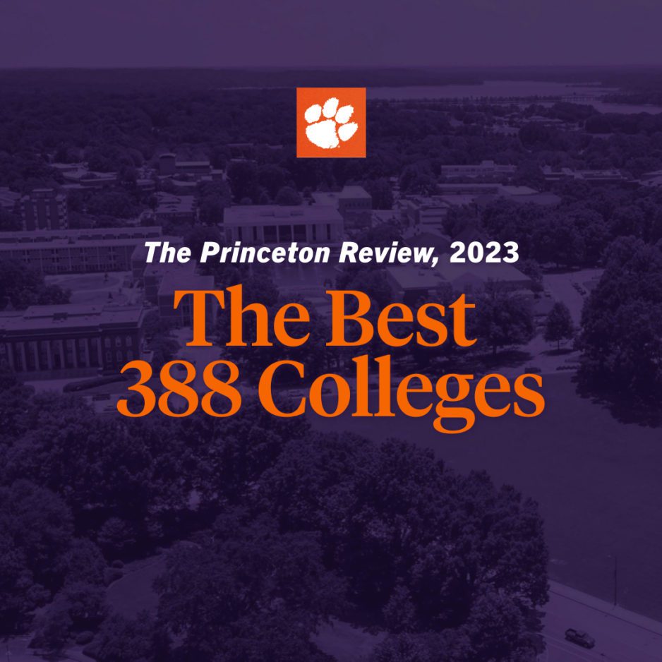 clemson us news ranking 2022