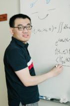 Yao Wang at whiteboard